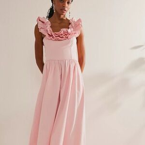 Free People Endless Summer Ruffle It Up Dress size Large
